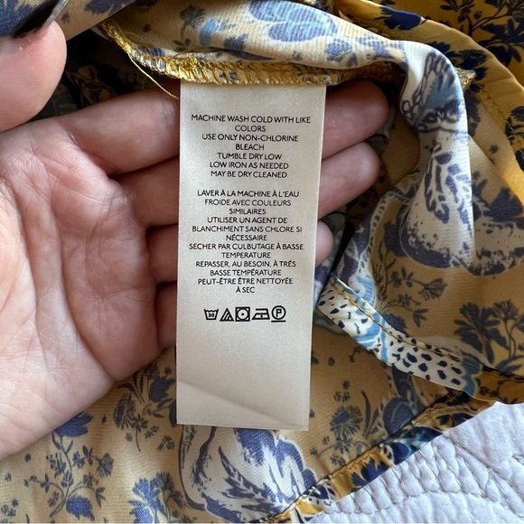 NWT - Free People - Soli Mini Dress - Golden Hour Combo - Picture 5 of 16